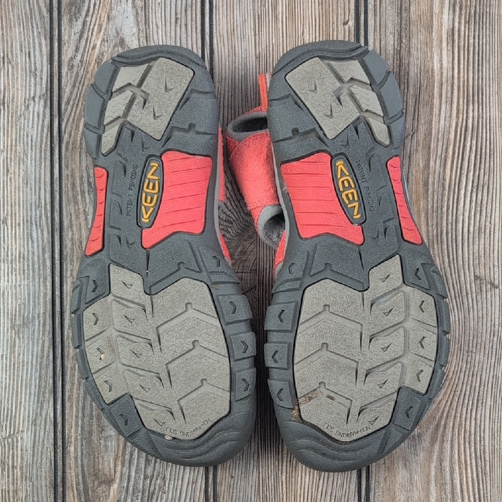 KEEN Whisper Waterproof Adventure Sandals - Coral/Pink Sz 8 No Laces - Picture 6 of 12